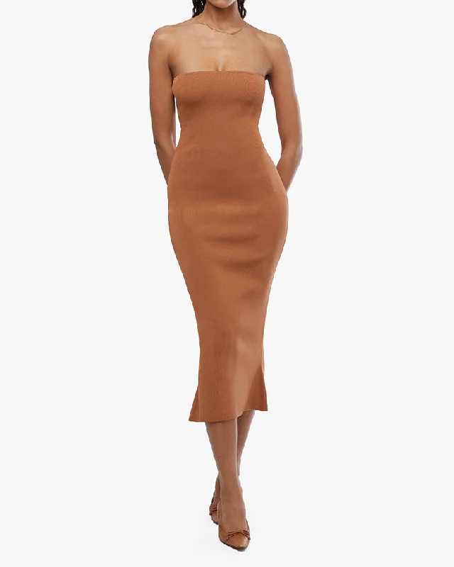 women's chiffon dressesBodycon Midi Dress