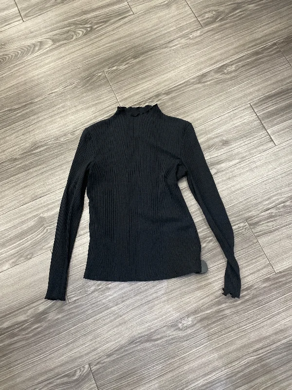 women's tops for those who love to shop for unique findsTop Long Sleeve By Cynthia Rowley In Black, Size: S