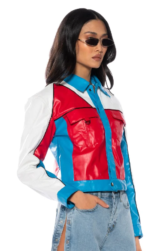 women's coats for those who seek both warmth and flairAMERICANA MOTO JACKET