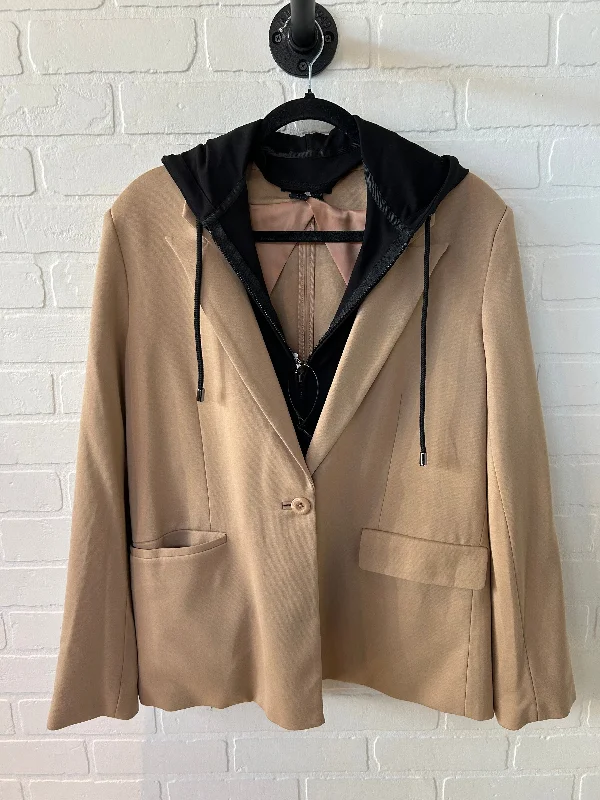 women's coats with liningBlazer By Cma In Tan, Size: L