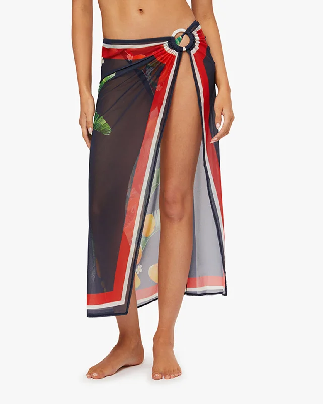 women's bow dressesO-ring Midi Skirt