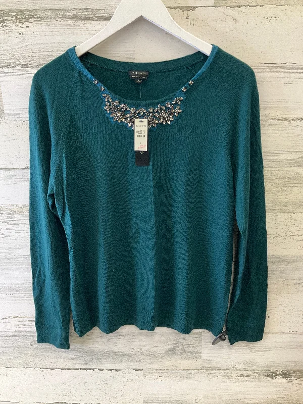 women's tops for statement-making outfitsTop Long Sleeve By Talbots In Green, Size: L