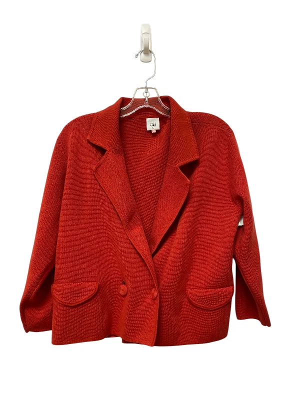 peacoats for womenBlazer By Cabi In Red, Size: M