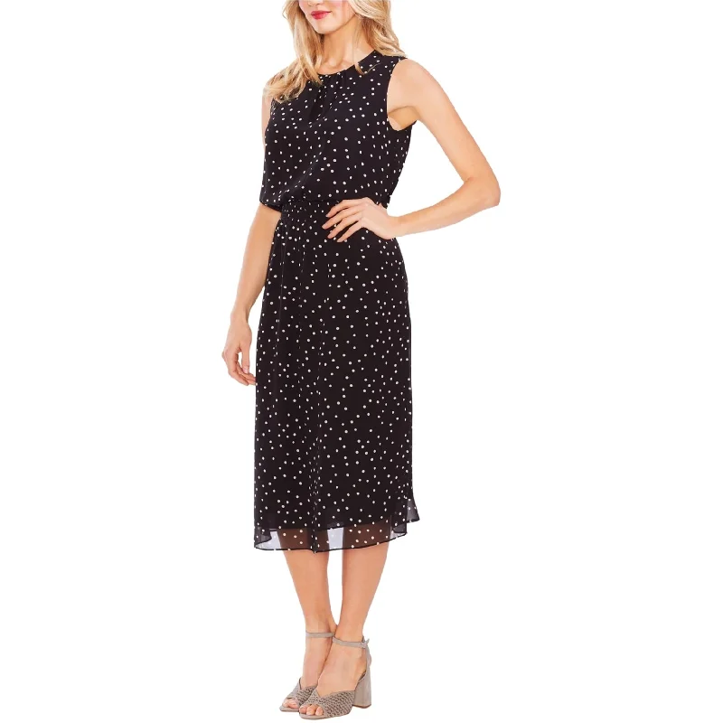 women's limited-edition dressesVince Camuto Womens Chiffon Midi Dress