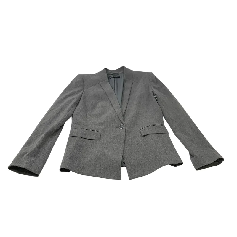 women's coats for vintage fashion enthusiastsBlazer By Tahari By Arthur Levine In Grey, Size: 6