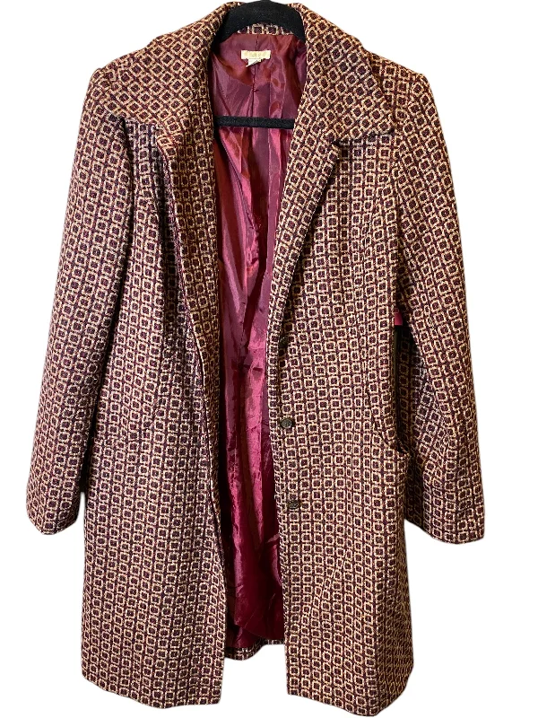 women's coats for minimalist aestheticsBlazer By Apt 9 In Maroon, Size: 10