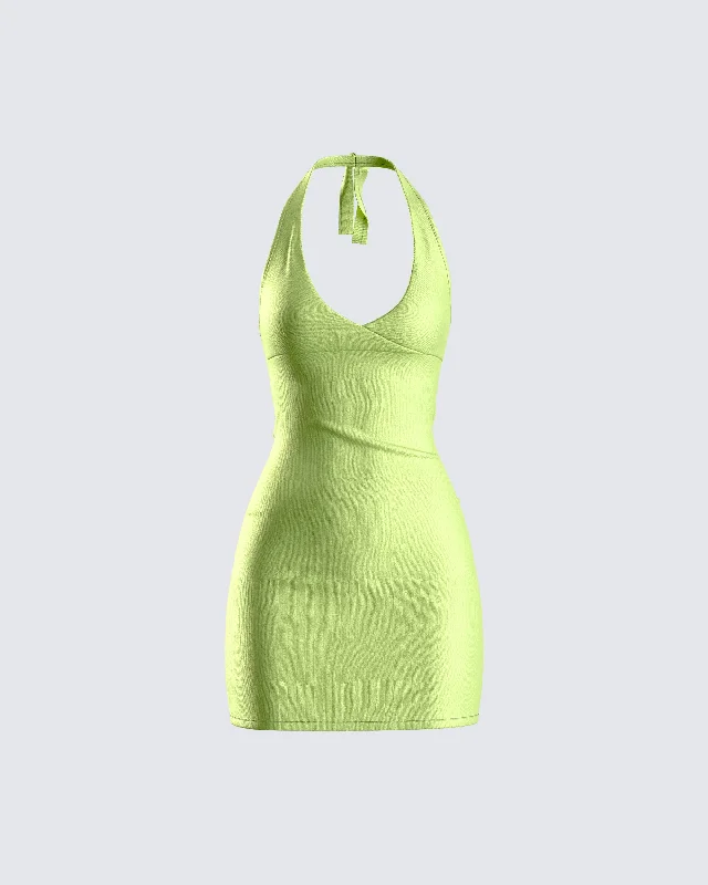 women's sustainable dressesDani Halter Mini-Dress