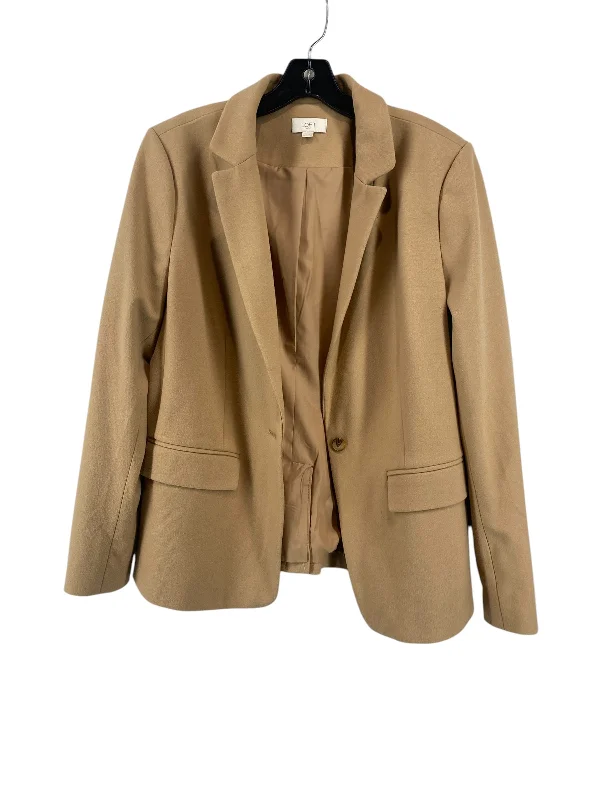 women's coats for casual FridaysBlazer By Loft In Tan, Size: 14