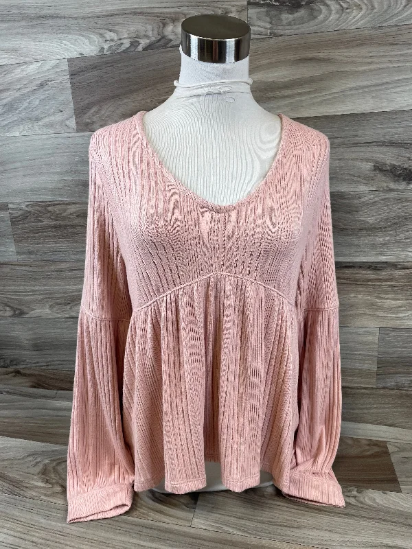 tank tops for womenTop Long Sleeve By So In Pink, Size: S