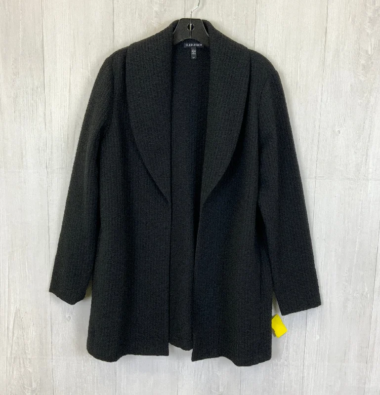 women's coats with cinched waistsBlazer By Eileen Fisher In Black, Size: S