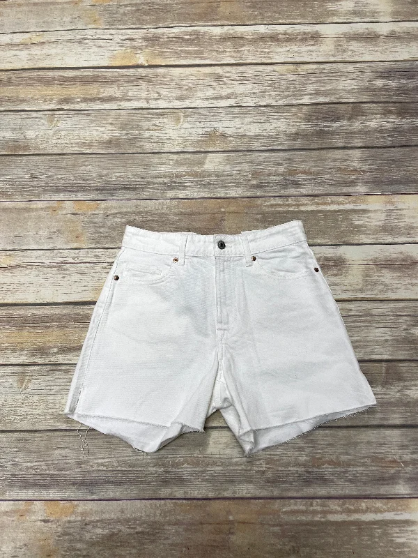 women's elastic waist shortsWhite Shorts H&m, Size 6