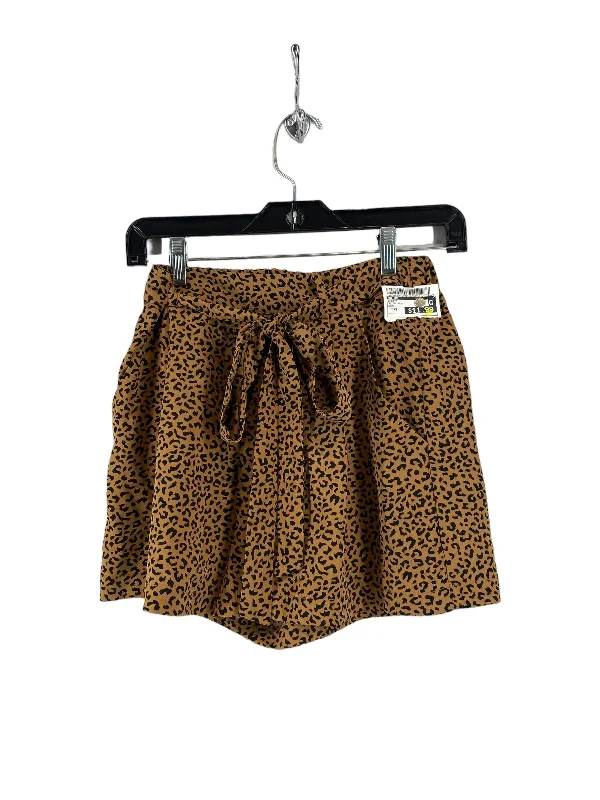 women's handmade shortsAnimal Print Shorts Mi Ami, Size Xs