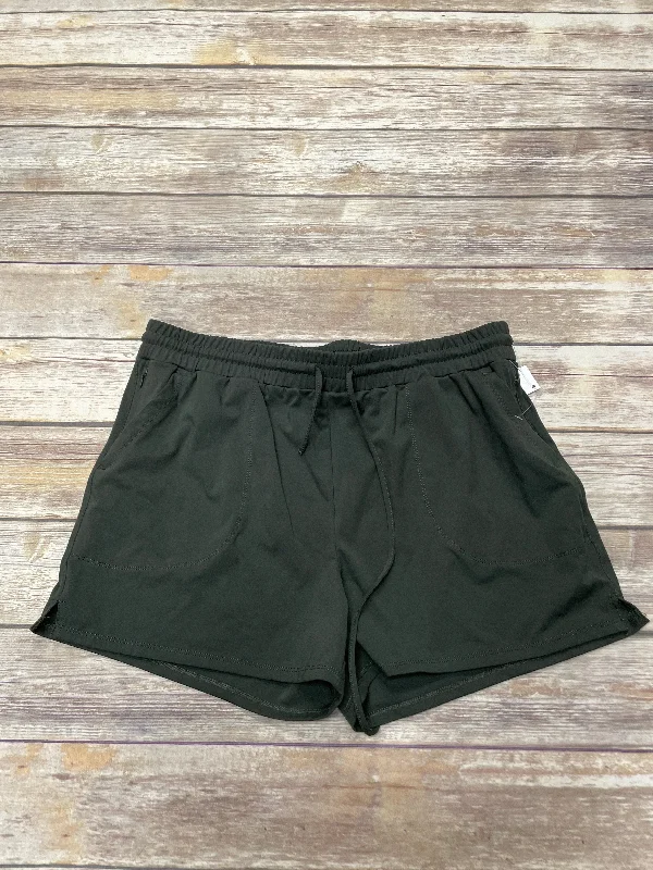 women's cycling shortsGreen Shorts Cynthia Rowley, Size Xl