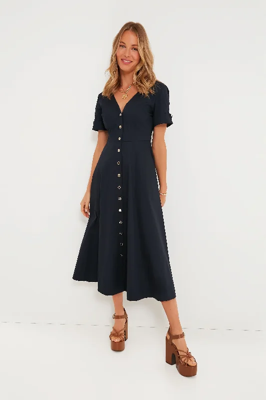 Chiffon DressNavy Kate Maxi Dress