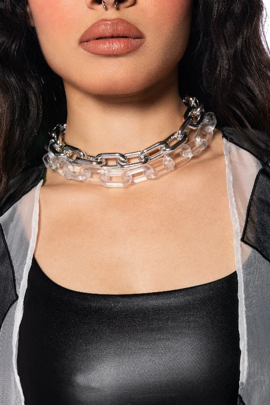 LETS LINK LAYERED CHOKER