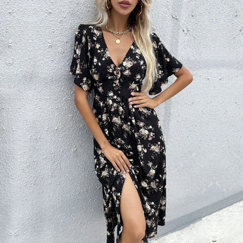 Sheath DressLowena Floral Kimono Maxi Dress