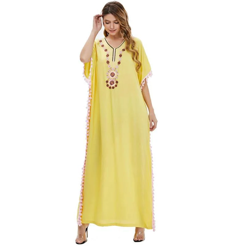 women's mother of the bride dressesGolden State Embroidered Maxi Dress