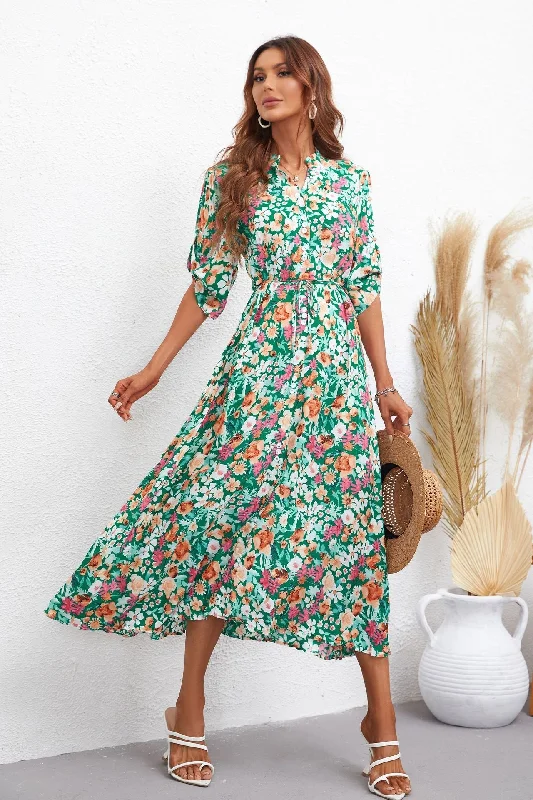 women's lightweight dressesLost Soul Floral Maxi Dress