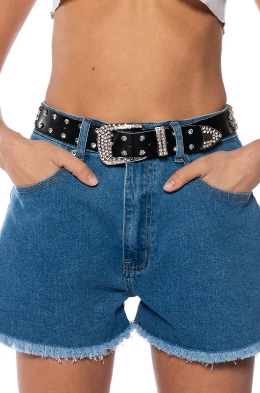 GOT THE LOOK RHINESTONE BELT