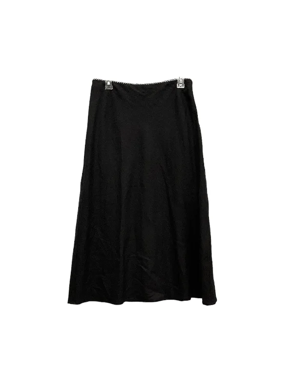 women's velvet wrap skirts for elegant eveningsBlack Skirt Maxi Joie, Size 10