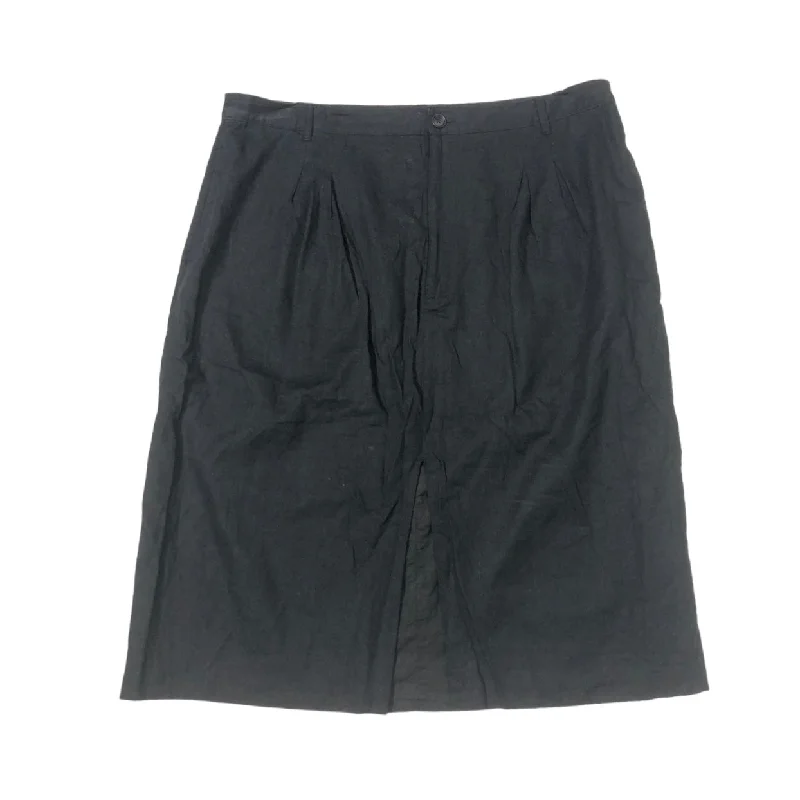 women's adventure-ready evening skirtsBlack Skirt Midi Banana Republic, Size 20