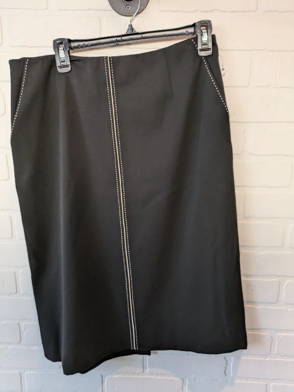 women's elastic waist skirtsBlack Skirt Midi Talbots, Size 12