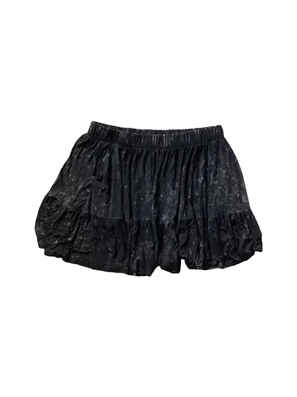 women's polyester skirtsBlack Skirt Mini & Short Torrid, Size 1x