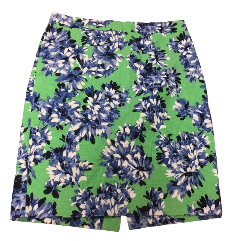 women's loungewear dressy skirtsBlue & Green Skirt Mini & Short J. Crew, Size 2