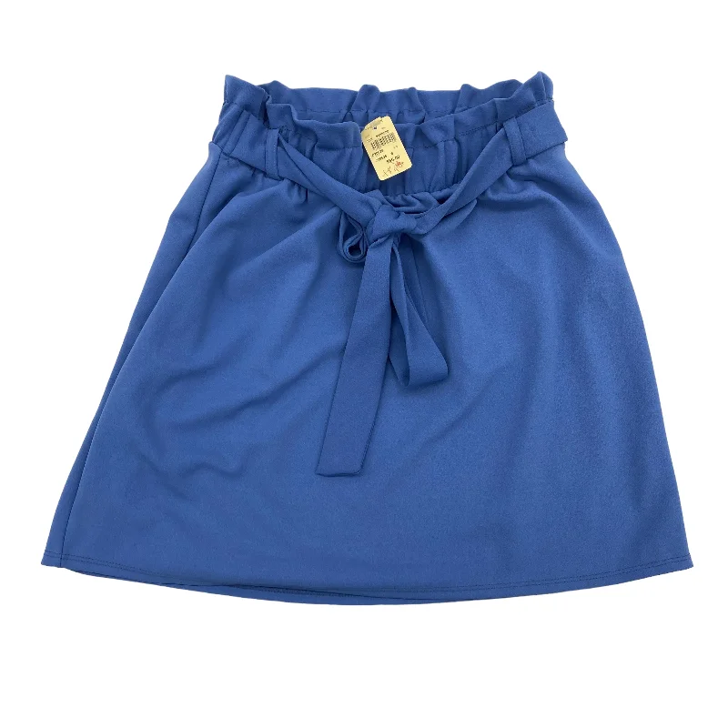 women's high-performance dressy skirtsBLUE POTTERS POT SKIRT MINI & SHORT, Size S