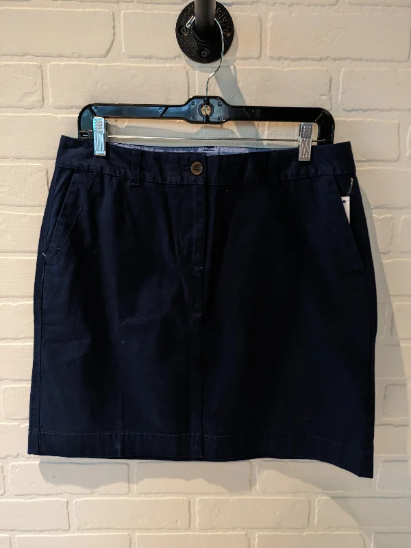 women's velvet skirtsBlue Skirt Mini & Short Talbots, Size 10petite