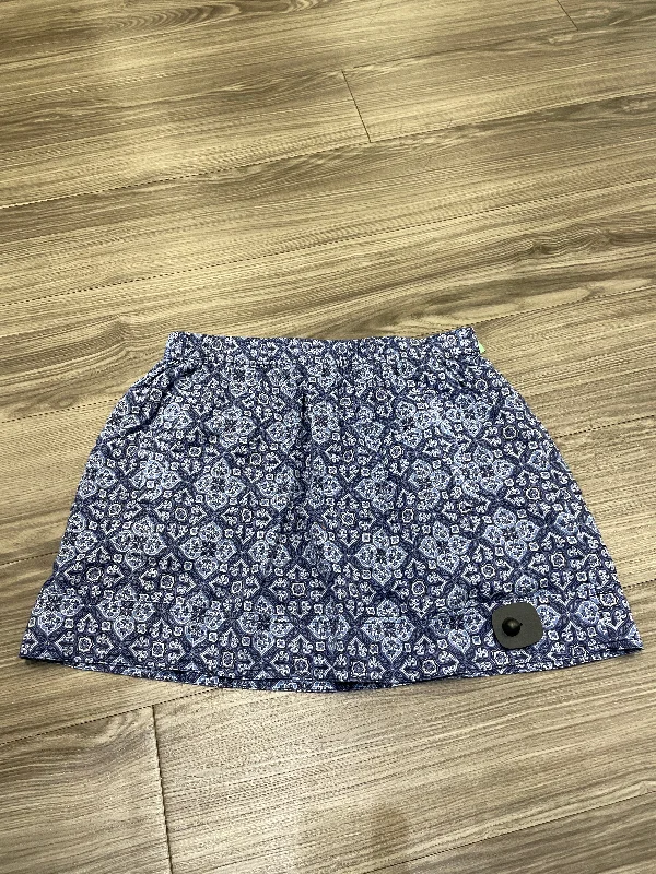 women's skater skirtsBlue & White Skirt Mini & Short J. Crew, Size M