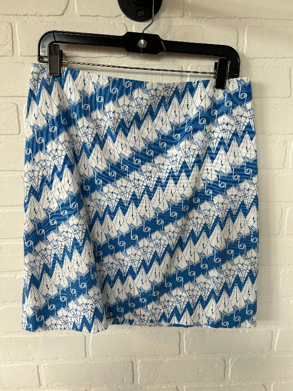 women's fall maxi skirtsBlue & White Skirt Mini & Short Talbots, Size 10petite