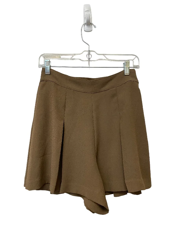 women's classic chiffon skirtsBrown Skirt Mini & Short Spanx, Size M