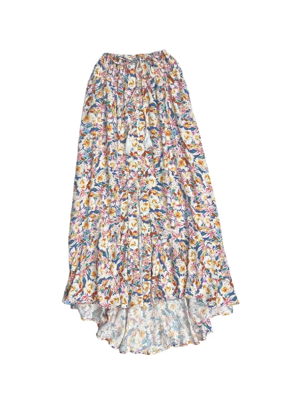 women's floral skirtsFloral Print Skirt Maxi Cynthia Rowley, Size Xs