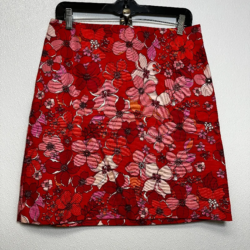 women's spring mini skirtsFloral Skirt Mini & Short Talbots O, Size 6