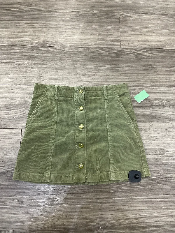 women's tulip skirtsGreen Skirt Mini & Short Forever 21, Size S