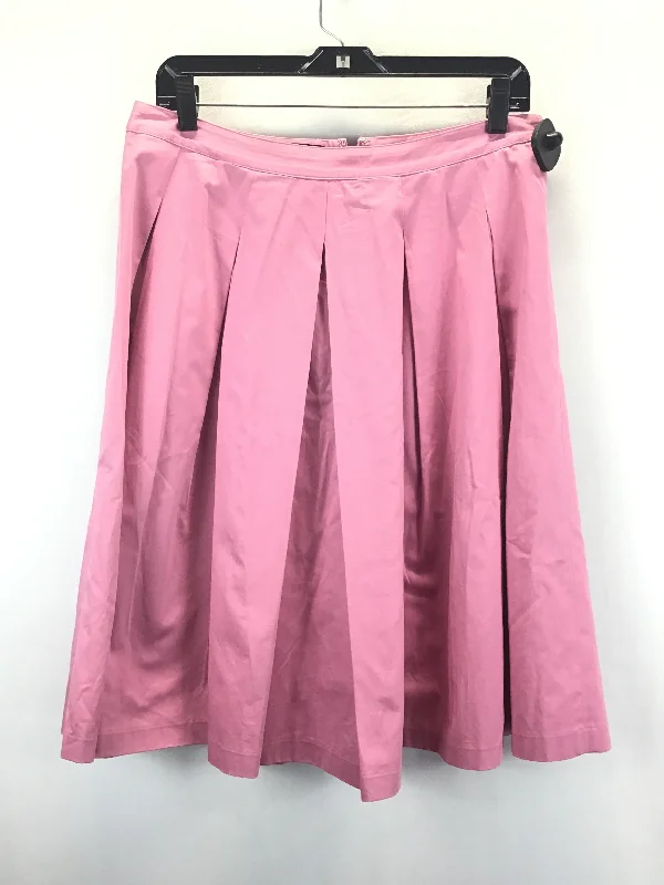 women's fitted skirtsPink Skirt Midi Talbots, Size 8