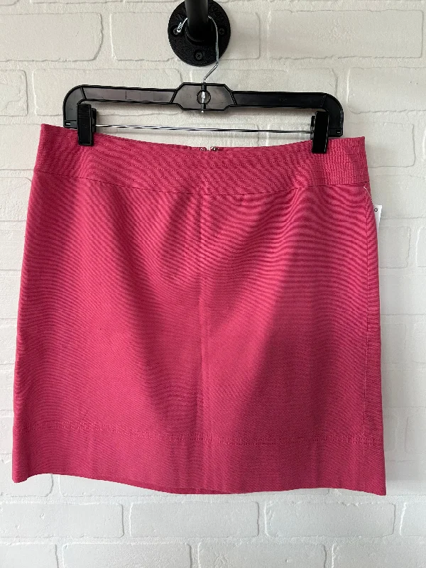 women's affordable velvet skirtsPink Skirt Mini & Short Talbots, Size 10petite