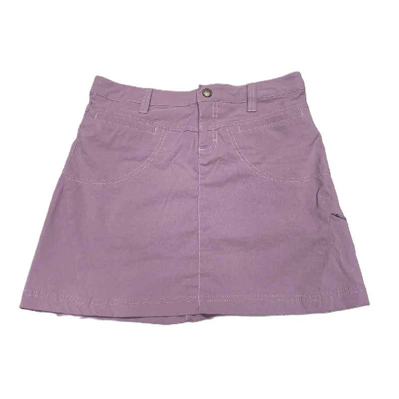 women's moisture-wicking formal skirtsPurple Skirt Mini & Short By Athleta, Size: 2