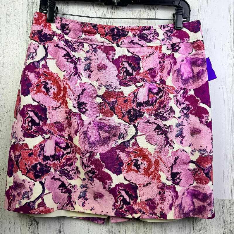 women's winter velvet skirtsPurple Skirt Mini & Short Loft, Size 8