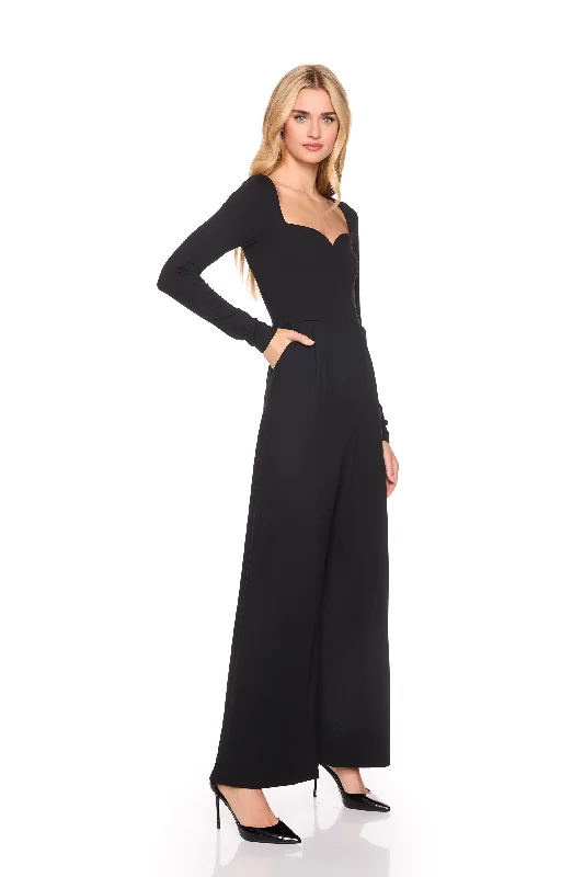 Tiered Dresssweetheart long sleeve jumpsuit