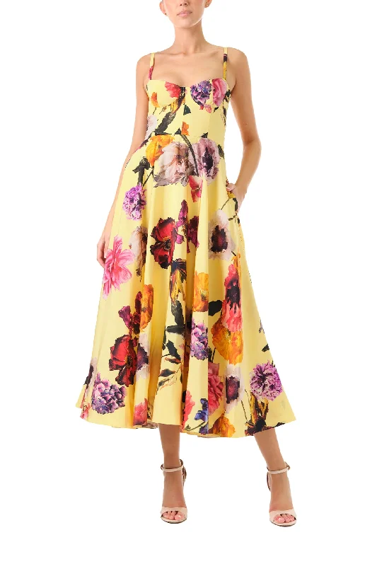 women's unique dressesCorseted A-line Dress