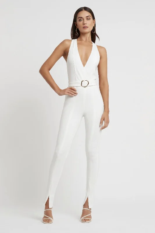 Leather DressMartina Jumpsuit - White