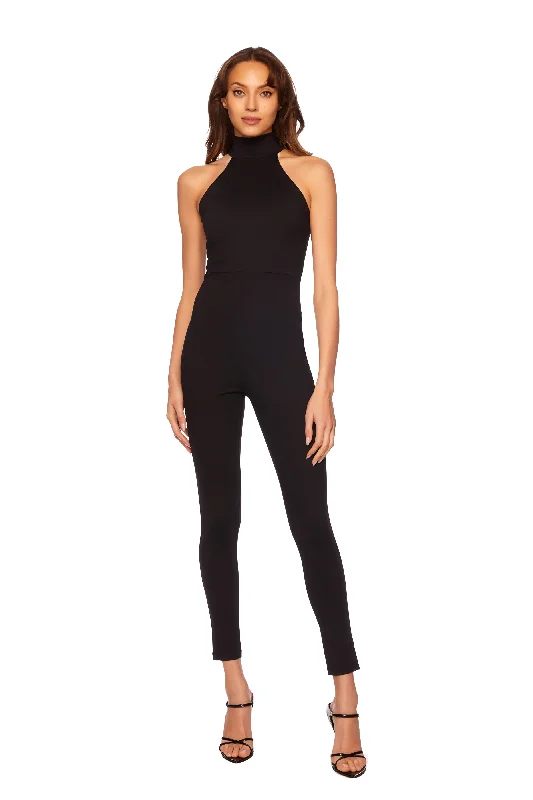 women's beach dressesmock neck legging jumpsuit