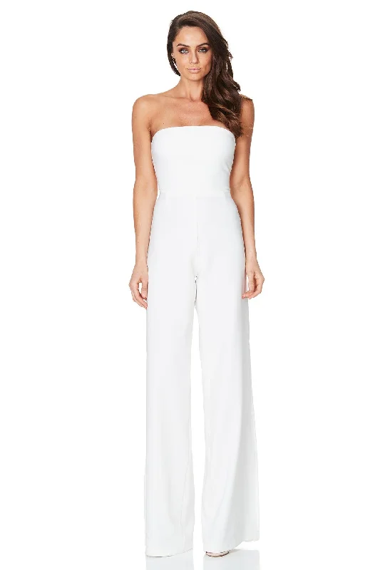 women's mother of the bride dressesNookie Glamour Jumpsuit - Ivory