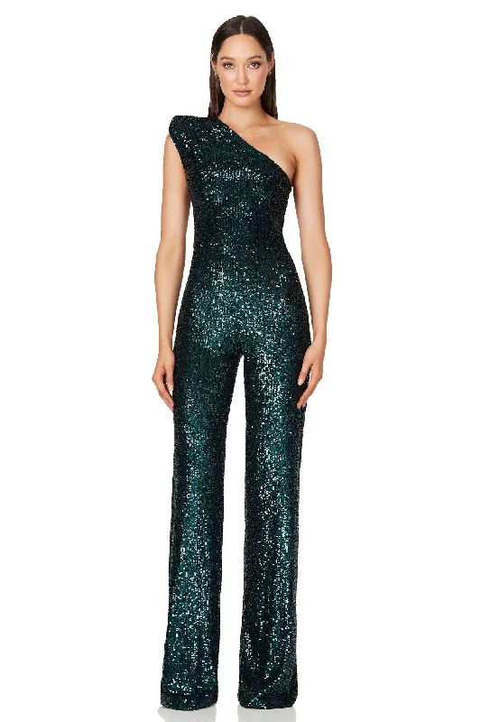 women's empire waist dressesNookie Treasure Jumpsuit - Emerald