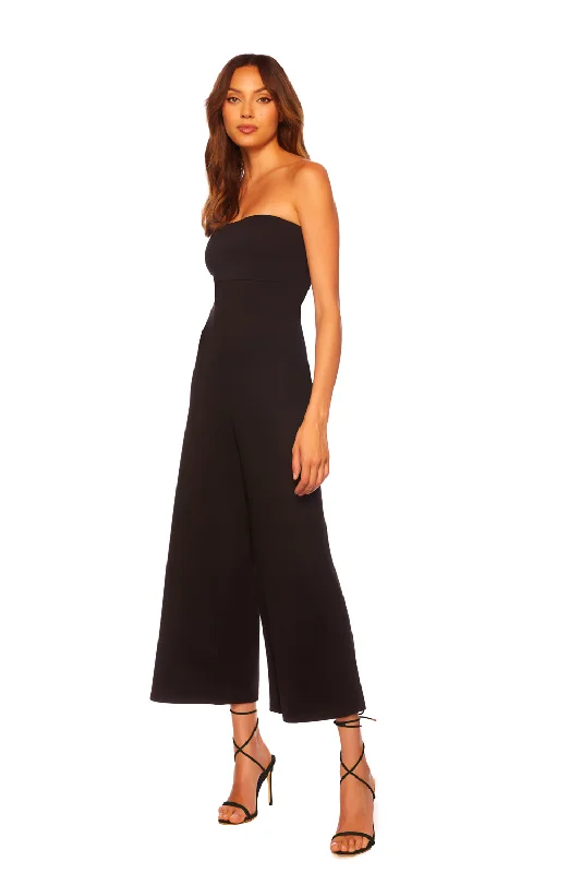 Crepe Dressessential tube cropped jumpsuit