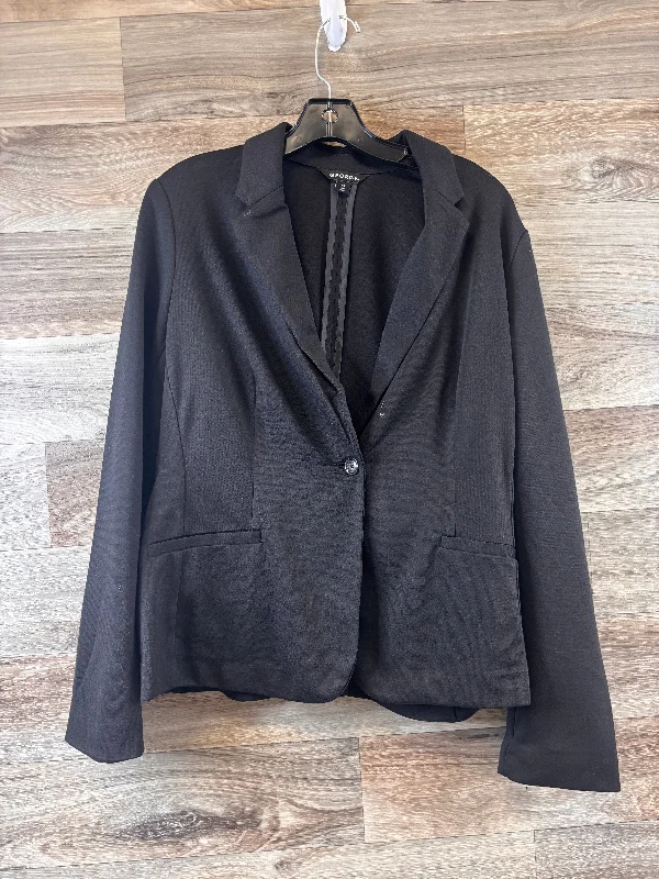 women's coats for those who prefer classic over trendyBlazer By George In Black, Size: Xl