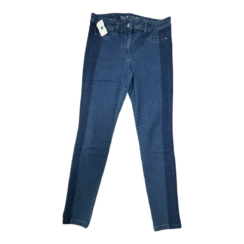 Jeans Skinny By White House Black Market In Blue Denim, Size: S