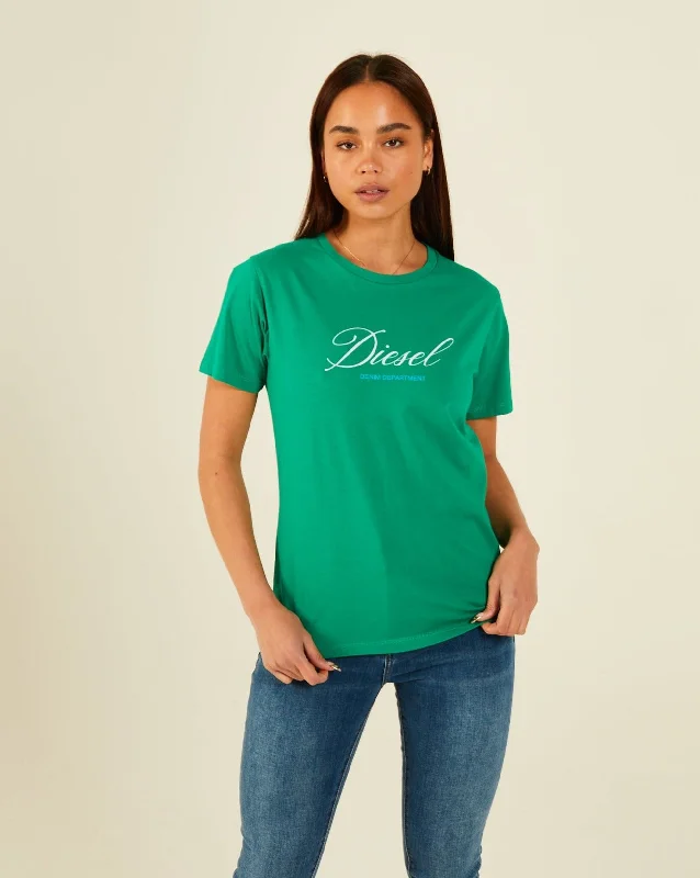 women's tops for those who love to experiment with fashionMargie T-Shirt Luscious Green